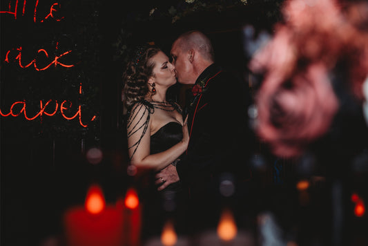K + J : An intimate vow renewal and handfasting at The Satanic Temple Salem