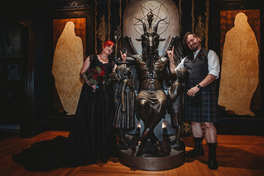 S + J : An Irish love story at The Satanic Temple Salem